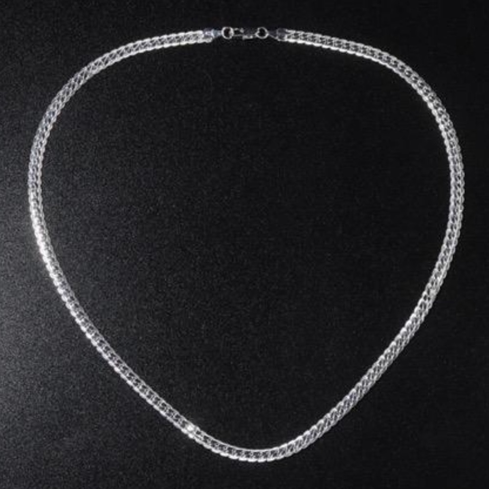 “18” NEW 925 STERLING SILVER SNAKE CHAIN NECKLACE, NICE NECKLACE, CUTE NECKLACE - Picture 3 of 5